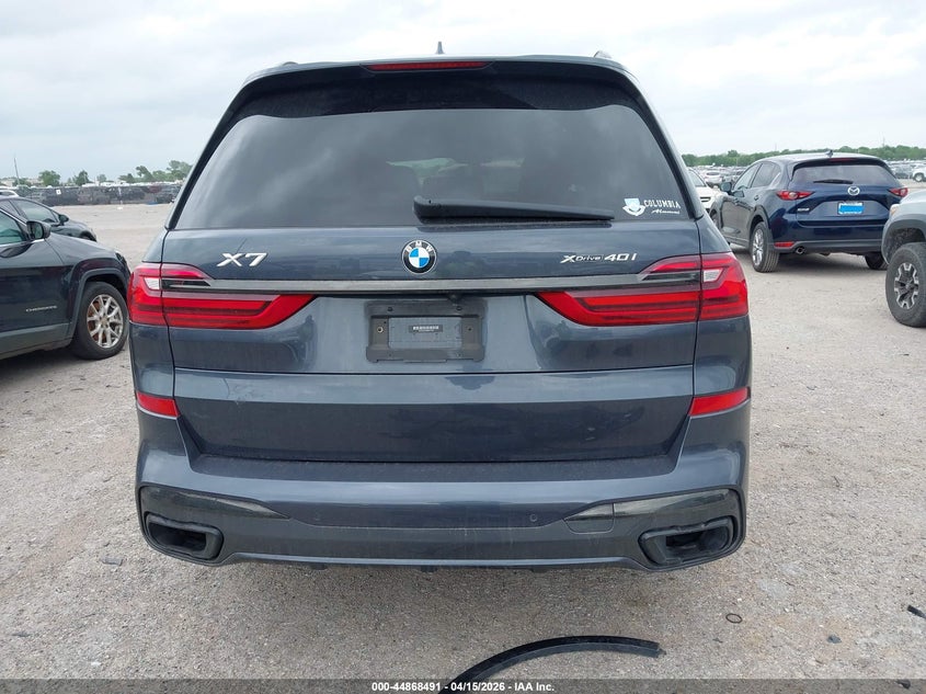 2021 BMW X7 xDrive40I VIN: 5UXCW2C08M9F27578 Lot: 44868491