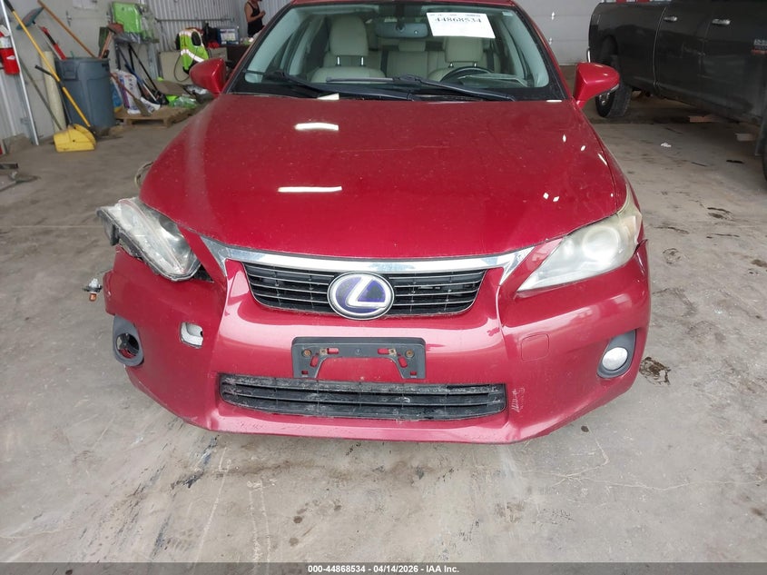 2013 Lexus Ct 200H VIN: JTHKD5BH4D2145919 Lot: 44868534