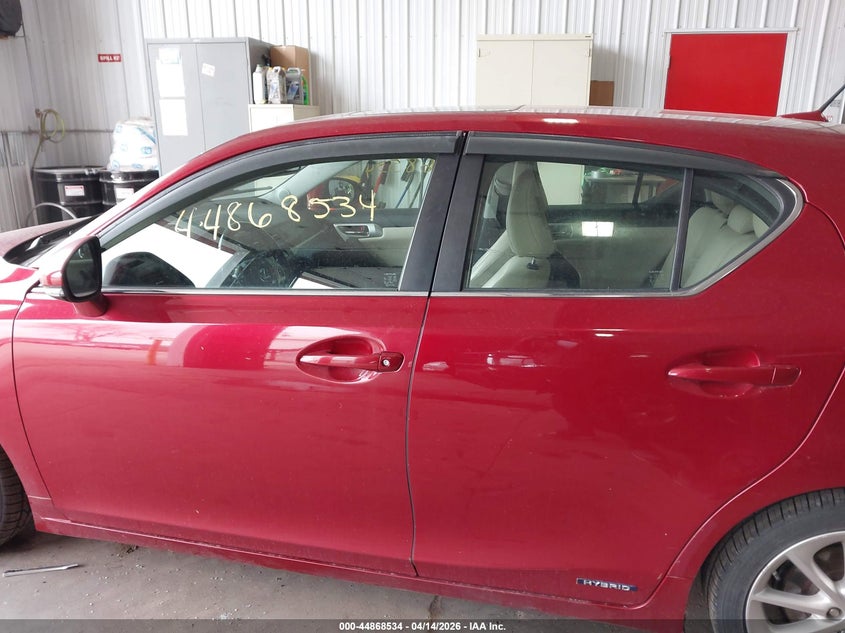 2013 Lexus Ct 200H VIN: JTHKD5BH4D2145919 Lot: 44868534