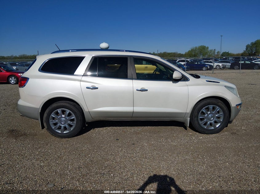 5GAKVDED6CJ201785 2012 Buick Enclave 3.6 Premium white