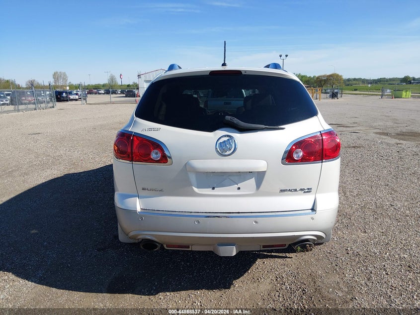 2012 Buick Enclave 3.6 Premium white Lot 111044868537 Vin 5GAKVDED6CJ201785