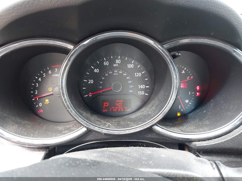 2013 Kia Sorento Lx VIN: 5XYKT4A61DG391282 Lot: 44868555