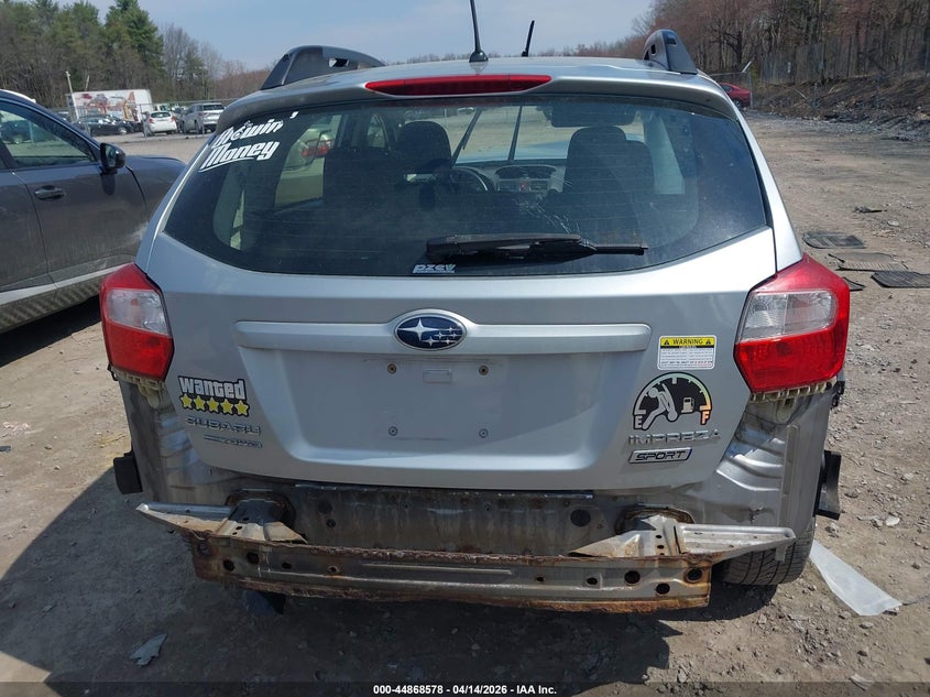 2013 Subaru Impreza 2.0I Sport Premium VIN: JF1GPAL6XDG844744 Lot: 44868578