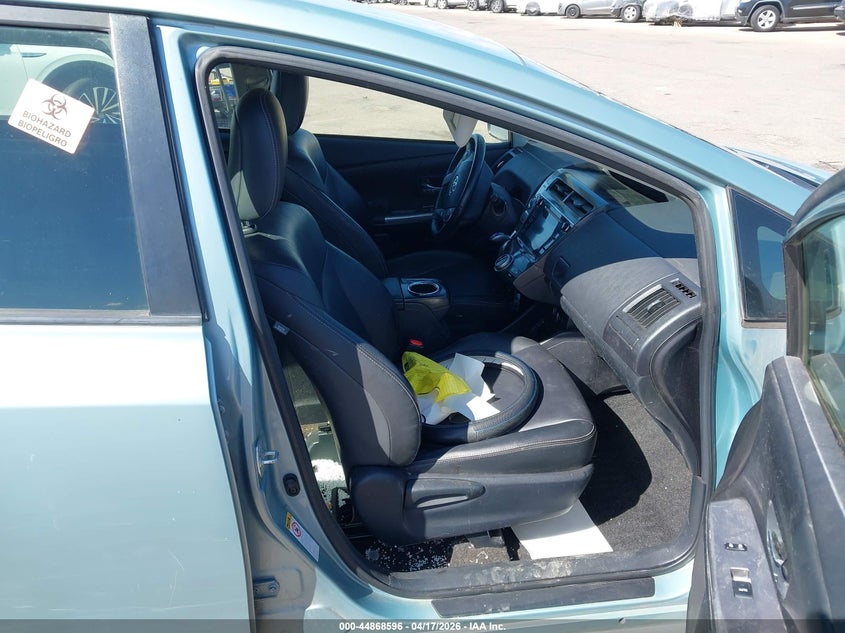 2015 TOYOTA PRIUS V (+) WAGON 1.8L I-4 DOHC, VVT, 98HP