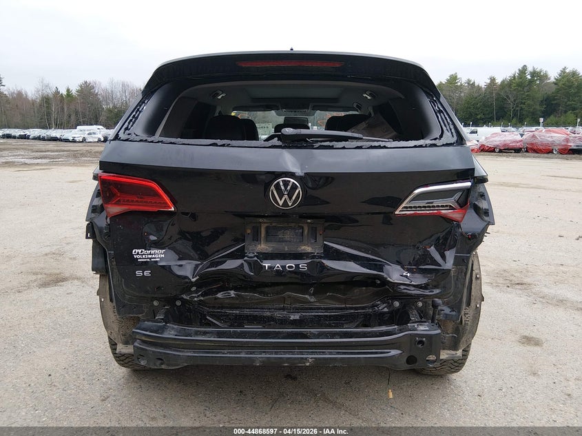 2022 Volkswagen Taos 1.5T Se VIN: 3VVLX7B21NM093553 Lot: 44868597
