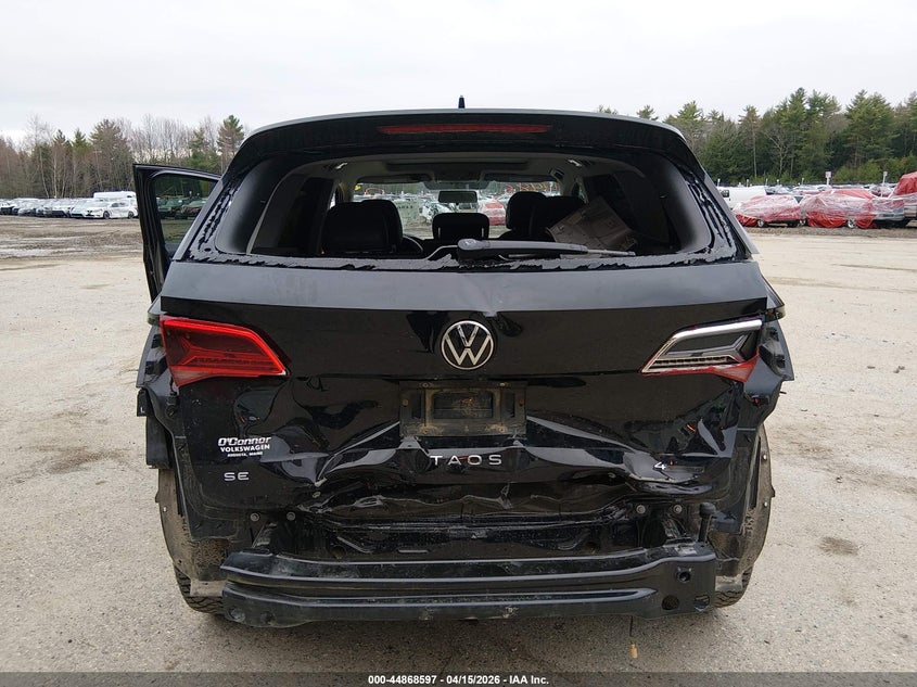 2022 Volkswagen Taos 1.5T Se VIN: 3VVLX7B21NM093553 Lot: 44868597