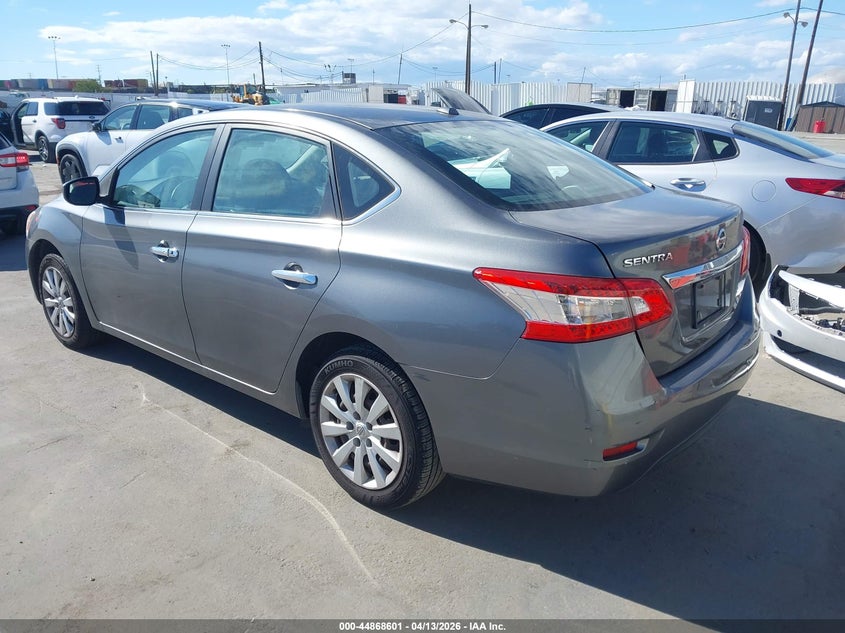 2015 Nissan Sentra Fe+ S/S/Sl/Sr/Sv