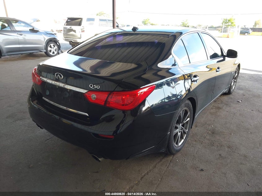 2017 Infiniti Q50 3.0 3.0T Signature Edition black Lot 111044868620 Vin JN1EV7AP2HM742595