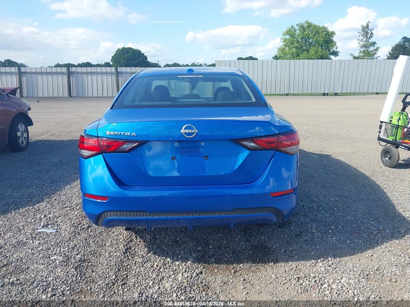 2025 Nissan Sentra Sv VIN: 3N1AB8CV3SY353848 Lot: 44868639