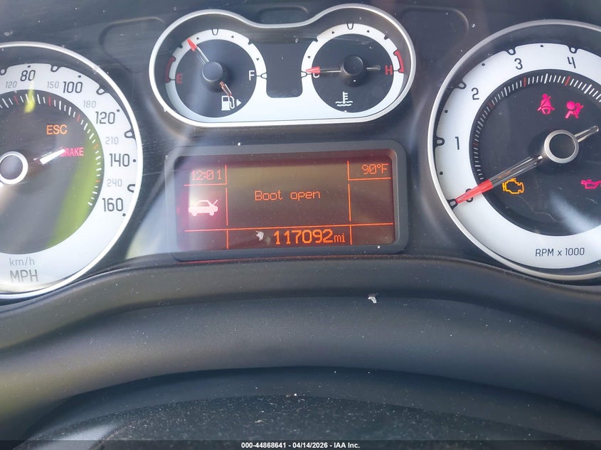 2015 Fiat 500L Urbana Trekking VIN: ZFBCFADH7FZ031755 Lot: 44868641