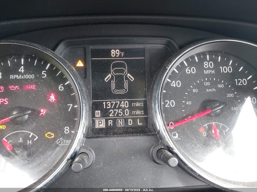 2014 Nissan Rogue Select S VIN: JN8AS5MV9EW722139 Lot: 44868665