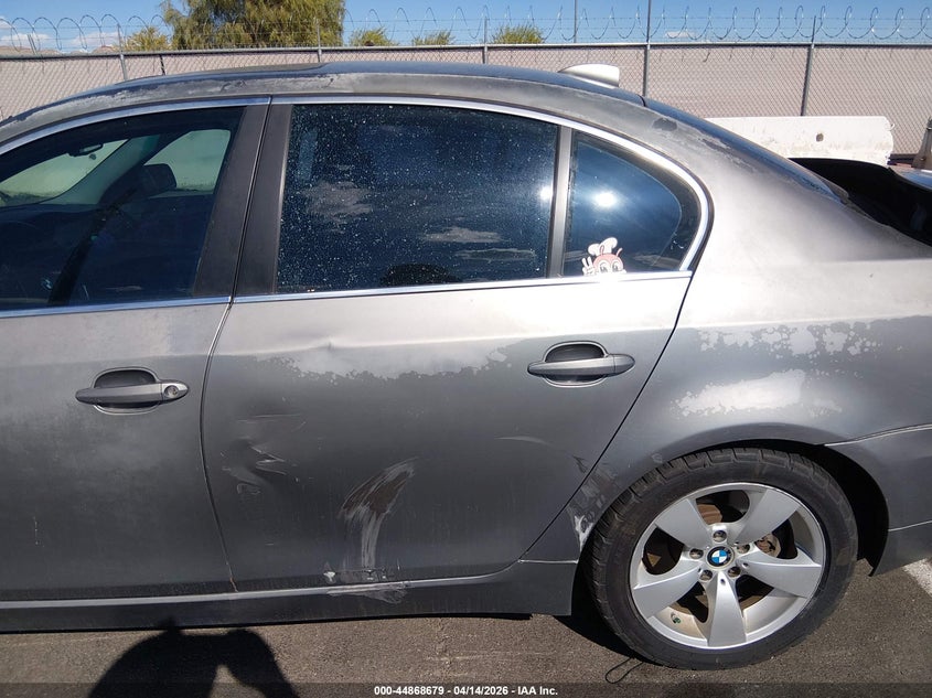 2008 BMW 528I VIN: WBANU53548CT10187 Lot: 44868679