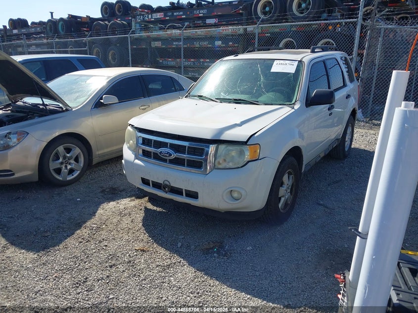 2012 Ford Escape 2.5 Xlt white Lot 111044868706 Vin 1FMCU0D74CKB09994
