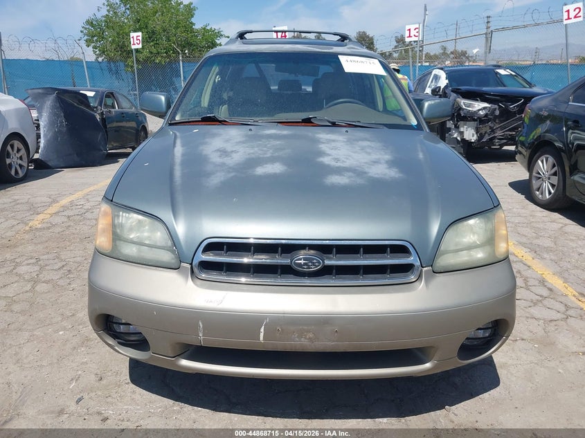 2002 Subaru Outback Limited VIN: 4S3BH686227646101 Lot: 44868715