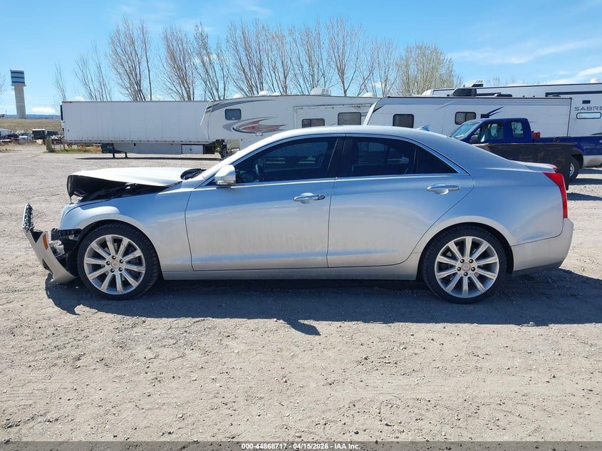2014 Cadillac Ats 2.0 Luxury Silver Lot 111044868717 Vin 1G6AH5SX2E0106478