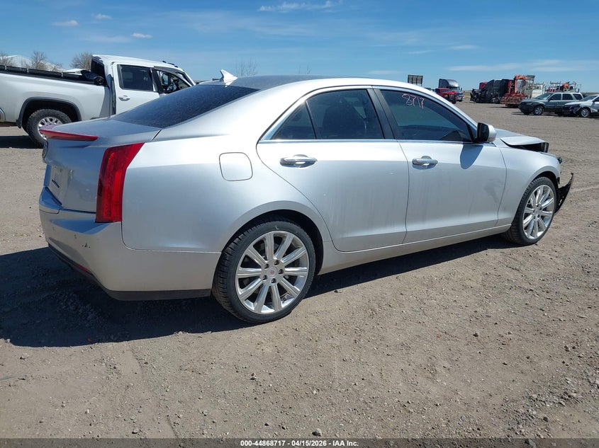 2014 Cadillac Ats 2.0 Luxury Silver Lot 111044868717 Vin 1G6AH5SX2E0106478