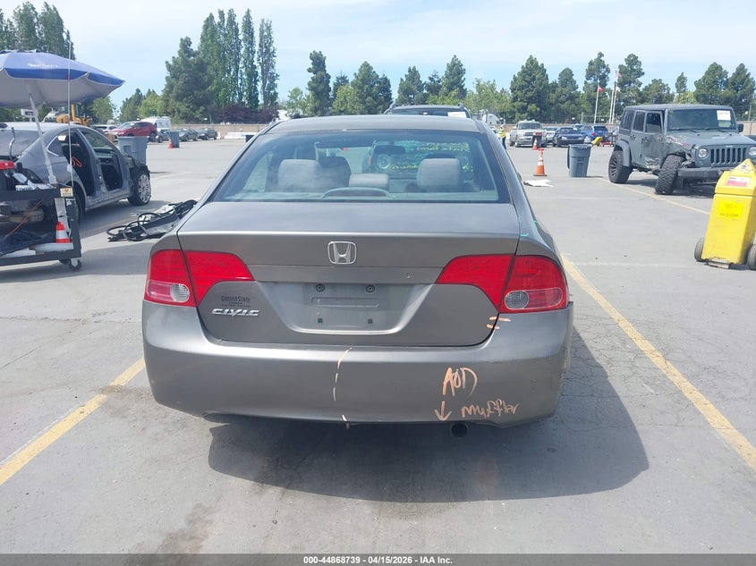 2008 Honda Civic Lx VIN: 2HGFA16588H313886 Lot: 44868739