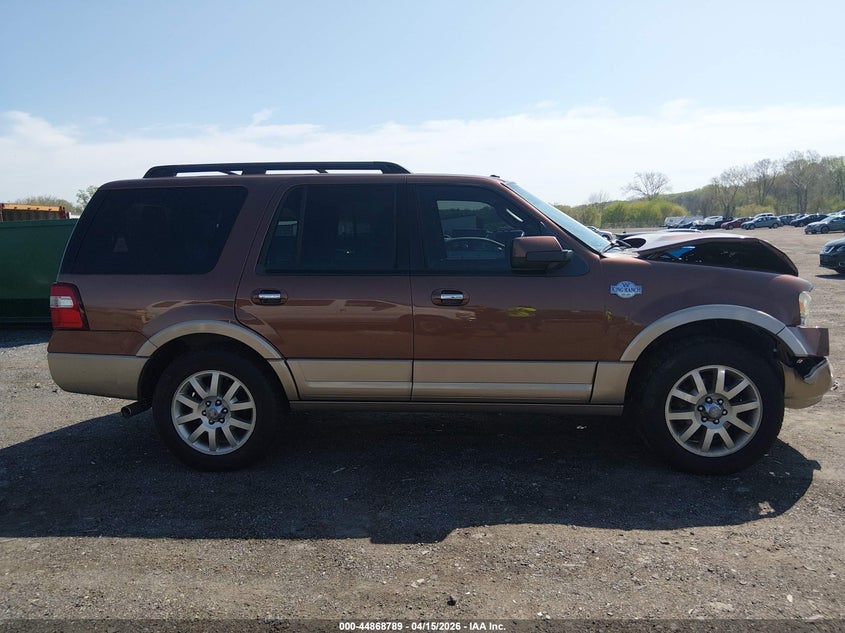 2012 Ford Expedition 5.4 King Ranch brown Lot 111044868789 Vin 1FMJU1H5XCEF16335