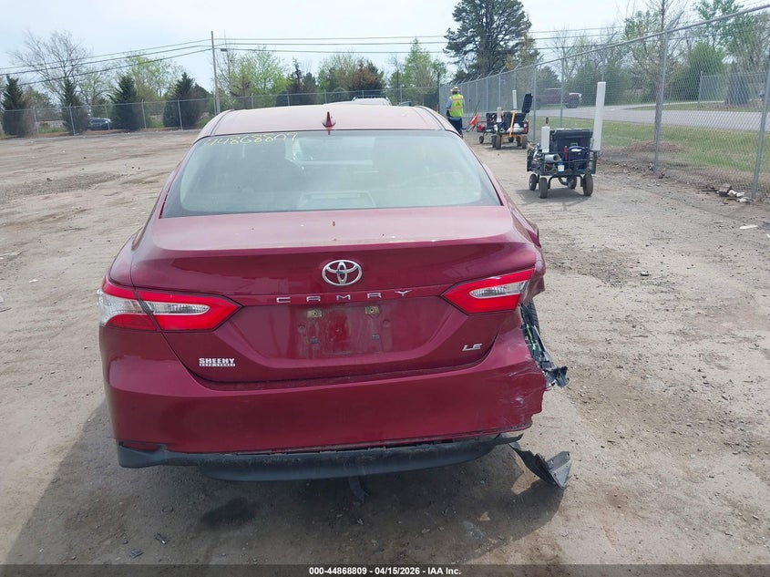 2019 Toyota Camry Le VIN: 4T1B11HK6KU756912 Lot: 44868809