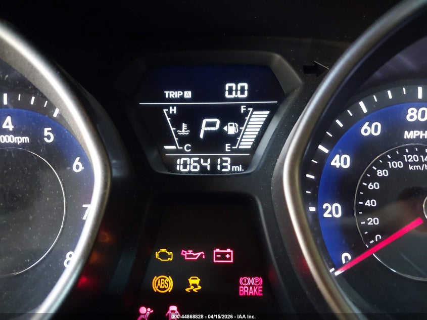 2014 Hyundai Elantra Se VIN: 5NPDH4AE8EH464823 Lot: 44868828