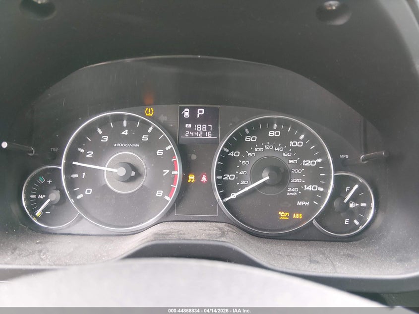 2012 Subaru Outback 2.5I Premium VIN: 4S4BRBGC4C3241181 Lot: 44868834