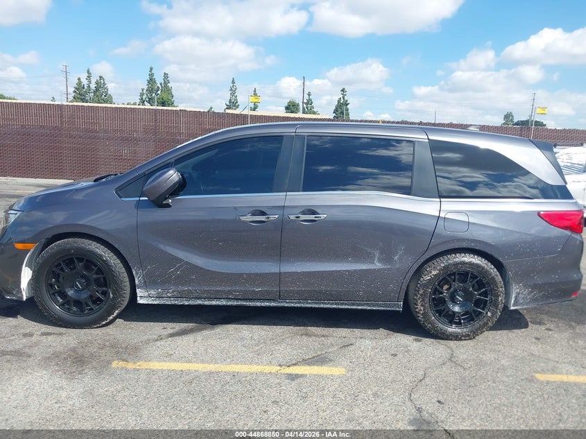 VIN 5FNRL6H74NB032994 2022 HONDA ODYSSEY EX-L