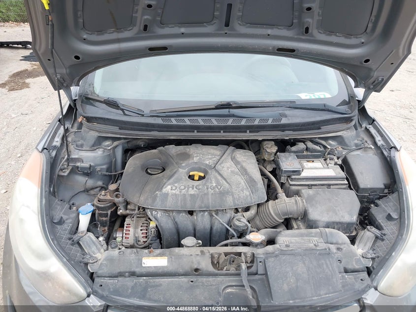 2012 Hyundai Elantra Gls VIN: 5NPDH4AE3CH067534 Lot: 44868880