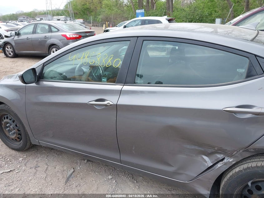 2012 Hyundai Elantra Gls VIN: 5NPDH4AE3CH067534 Lot: 44868880