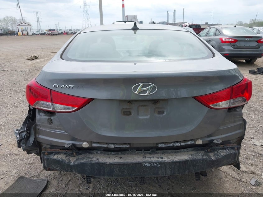 2012 Hyundai Elantra Gls VIN: 5NPDH4AE3CH067534 Lot: 44868880