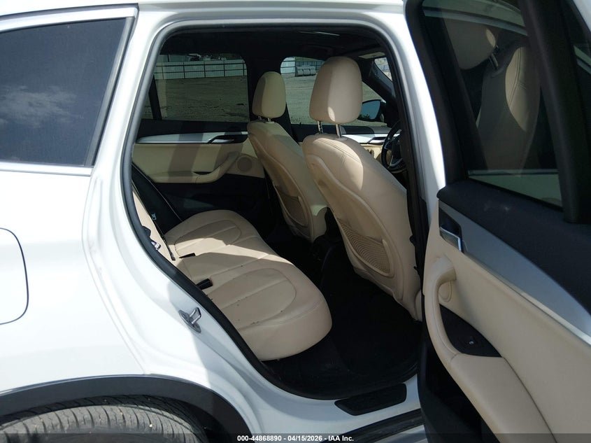 2017 BMW X1 Sdrive28I VIN: WBXHU7C3XH5H34400 Lot: 44868890