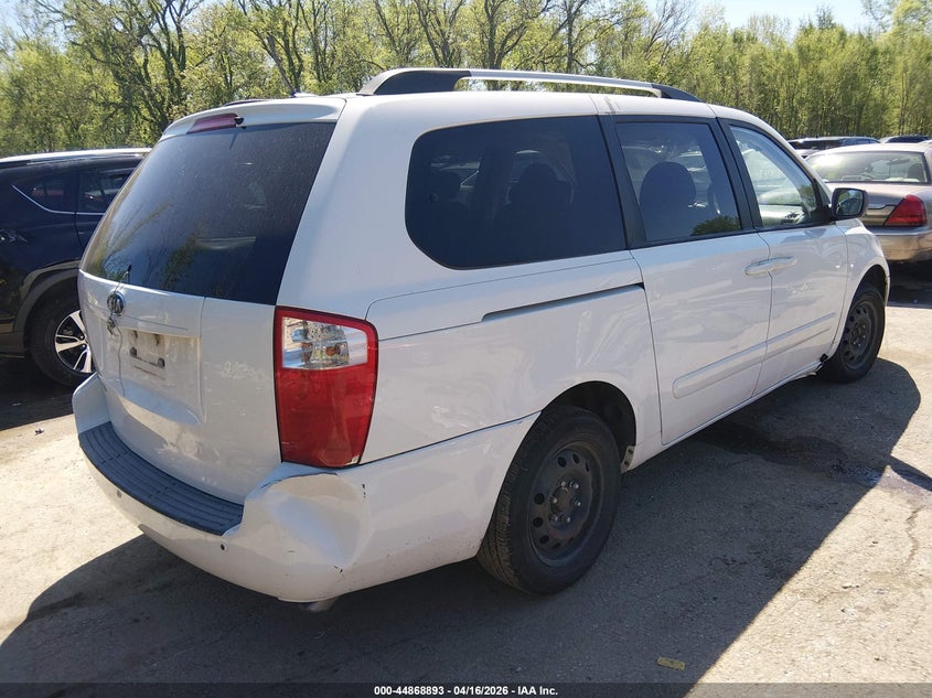 Vin: kndmg4c33a6360923, lot: 45366204, kia sedona lx 20104