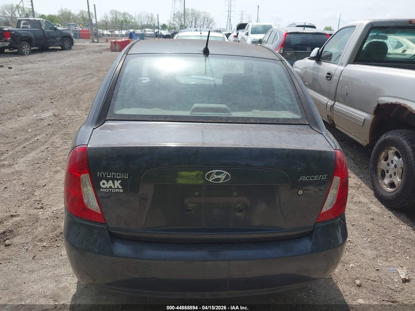 2009 Hyundai Accent Gls VIN: KMHCN46C69U330721 Lot: 44868894
