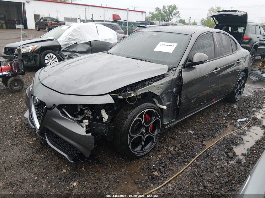 Vin: zarfanbn7n7662336, lot: 45366218, alfa romeo giulia ti awd 20222