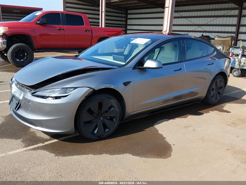 Vin: 5yj3e1ea2sf899812, lot: 45366236, tesla model 3 long range rear-wheel drive/standard rear-wheel drive 20252