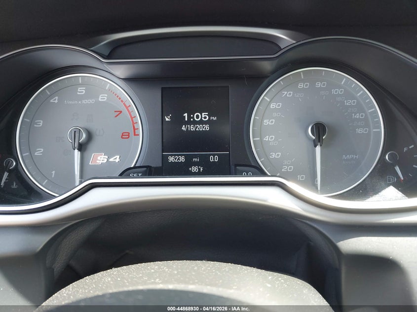2014 Audi S4 3.0T Premium Plus VIN: WAUBGAFL0EA118365 Lot: 44868930