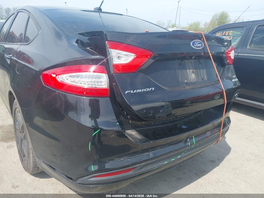 2016 Ford Fusion 1.5 Se black Lot 111044868986 Vin 3FA6P0HD1GR114764