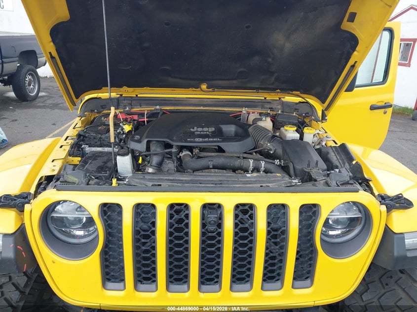 2021 Jeep Wrangler Unlimited Rubicon 4X4 VIN: 1C4JJXFM0MW707381 Lot: 44869000