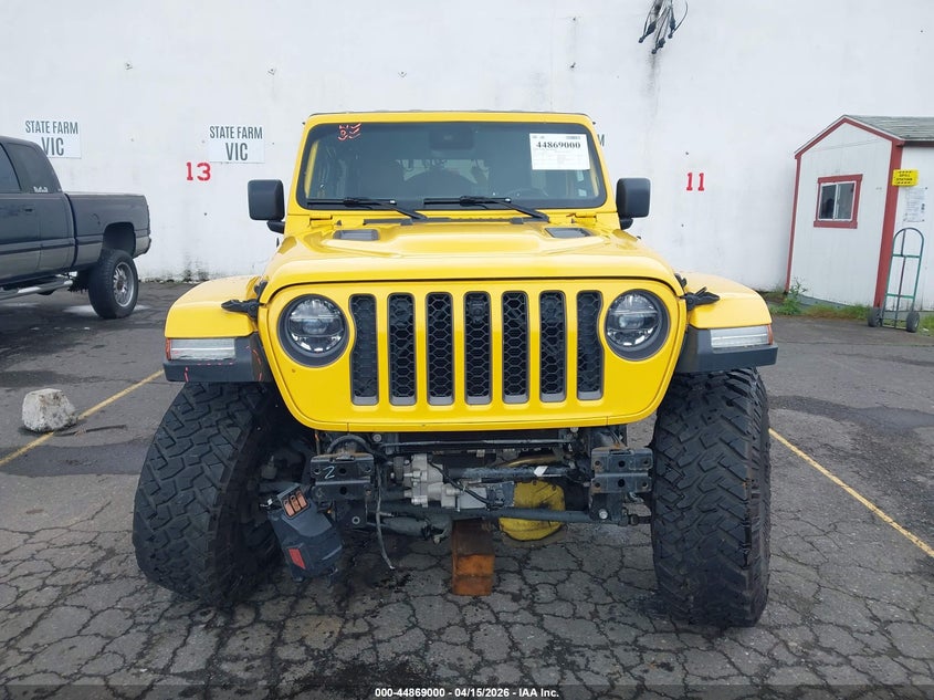2021 Jeep Wrangler Unlimited Rubicon 4X4 VIN: 1C4JJXFM0MW707381 Lot: 44869000
