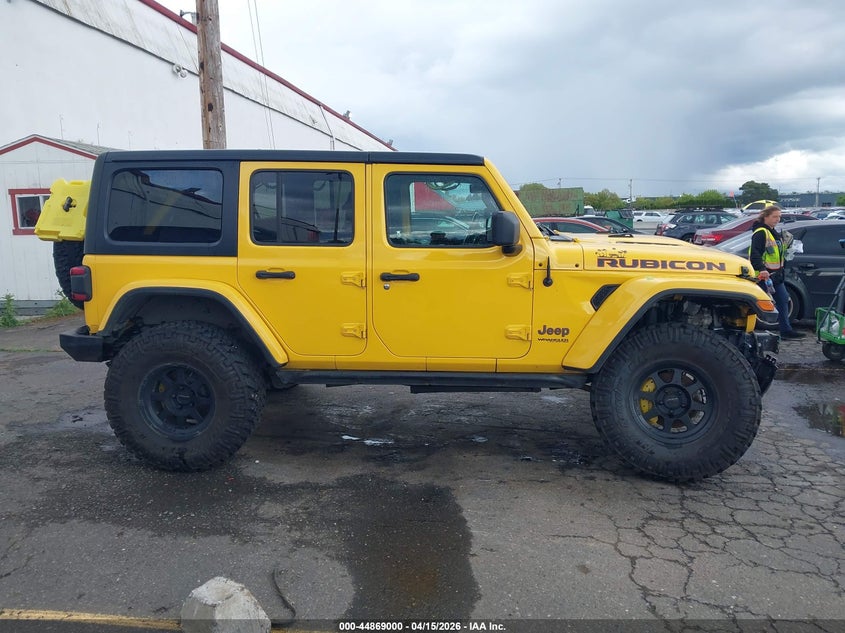 2021 Jeep Wrangler Unlimited Rubicon 4X4 VIN: 1C4JJXFM0MW707381 Lot: 44869000