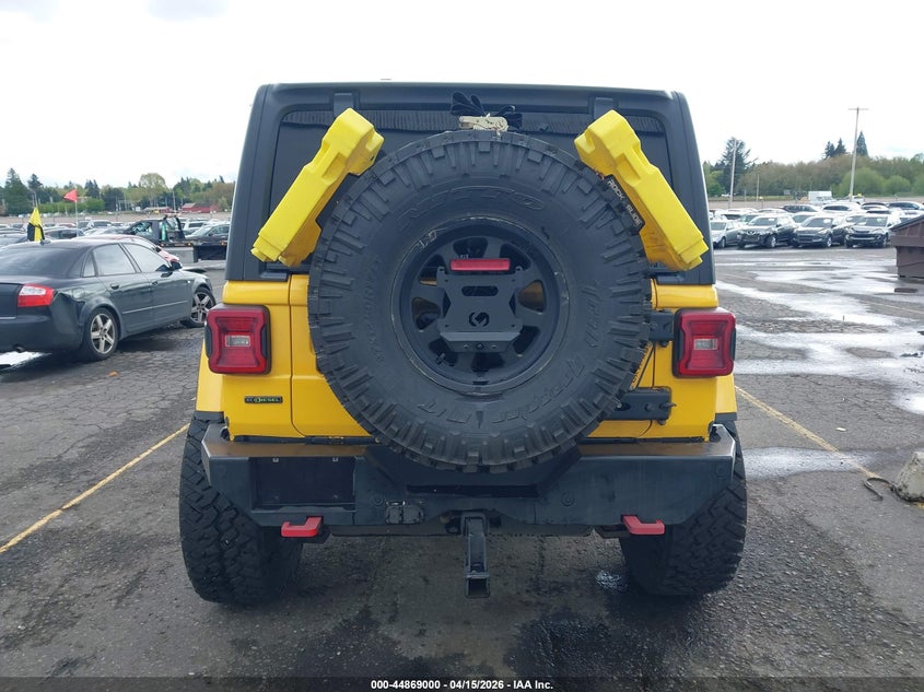 2021 Jeep Wrangler Unlimited Rubicon 4X4 VIN: 1C4JJXFM0MW707381 Lot: 44869000