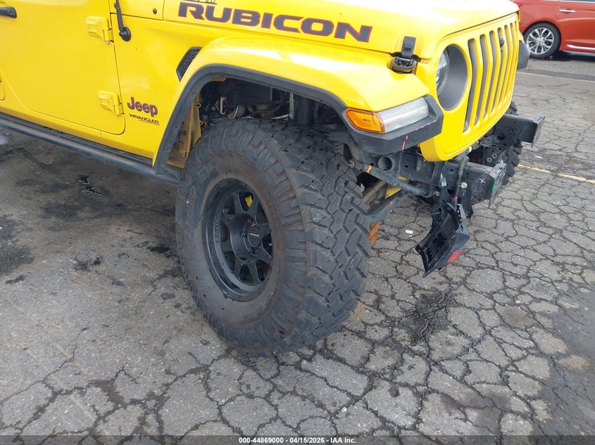 2021 Jeep Wrangler Unlimited Rubicon 4X4 VIN: 1C4JJXFM0MW707381 Lot: 44869000