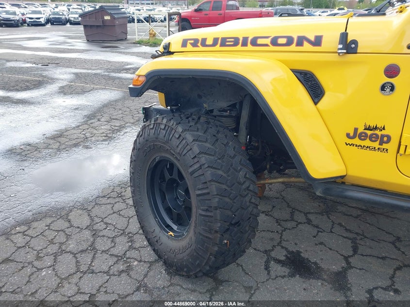 2021 Jeep Wrangler Unlimited Rubicon 4X4 VIN: 1C4JJXFM0MW707381 Lot: 44869000