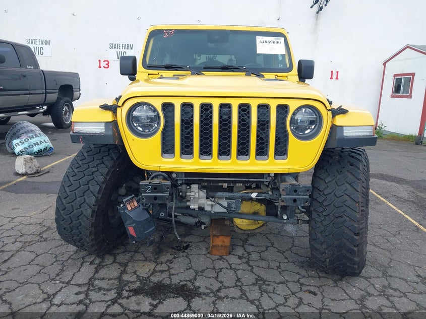 2021 Jeep Wrangler Unlimited Rubicon 4X4 VIN: 1C4JJXFM0MW707381 Lot: 44869000