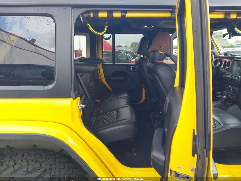 2021 Jeep Wrangler Unlimited Rubicon 4X4 VIN: 1C4JJXFM0MW707381 Lot: 44869000