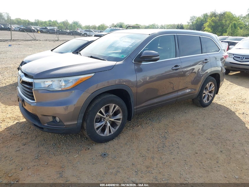 2015 Toyota Highlander Xle V6