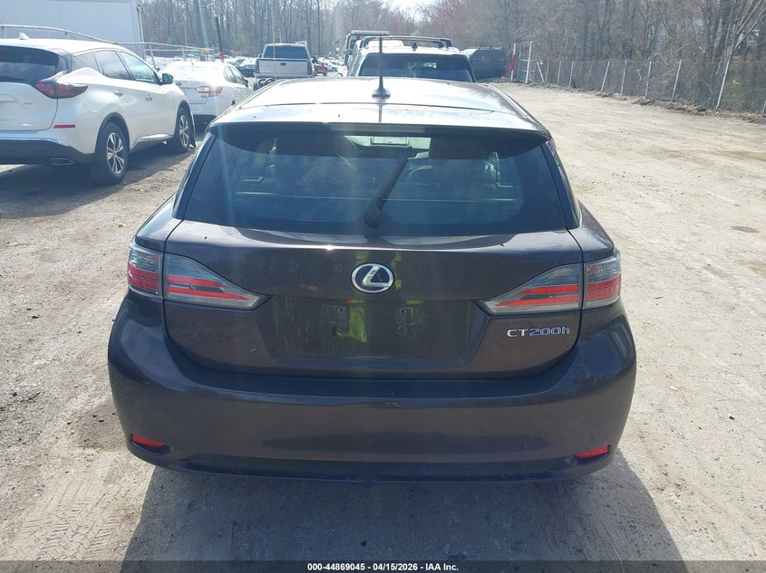 2012 Lexus Ct 200H Premium VIN: JTHKD5BHXC2080458 Lot: 44869045