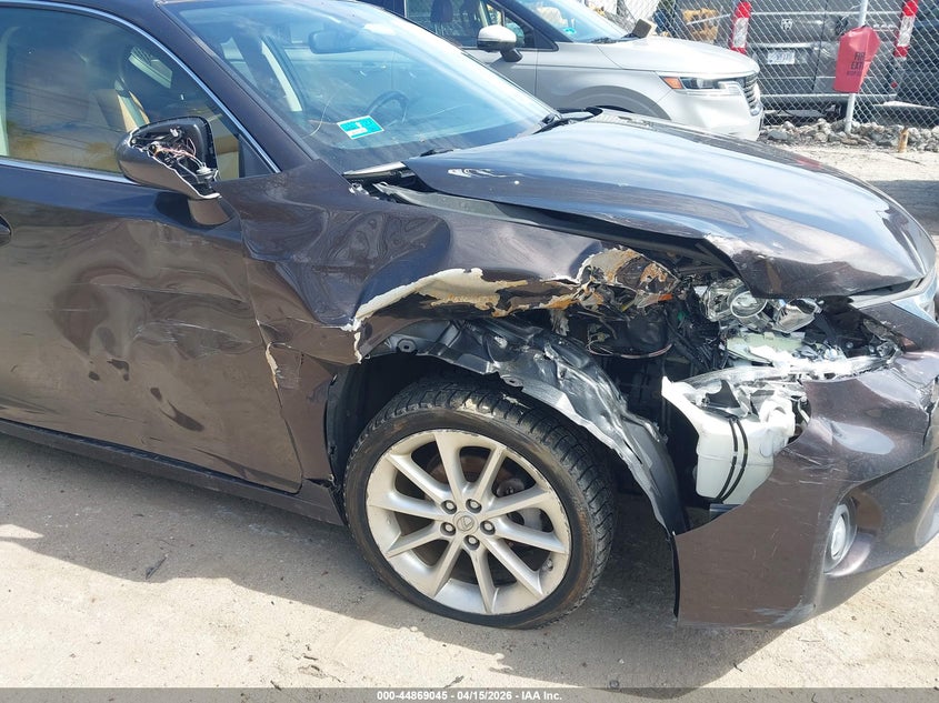 2012 Lexus Ct 200H Premium VIN: JTHKD5BHXC2080458 Lot: 44869045