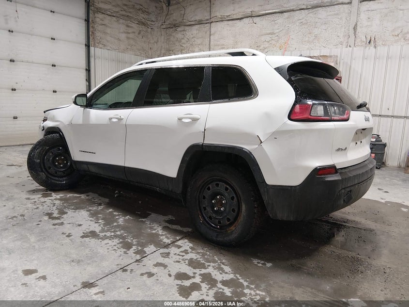 2019 Jeep Cherokee 2.4 Latitude 4X4 white Lot 111044869056 Vin 1C4PJMCB4KD286852