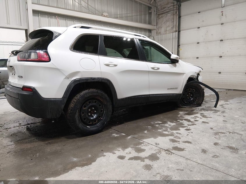 2019 Jeep Cherokee 2.4 Latitude 4X4 white Lot 111044869056 Vin 1C4PJMCB4KD286852