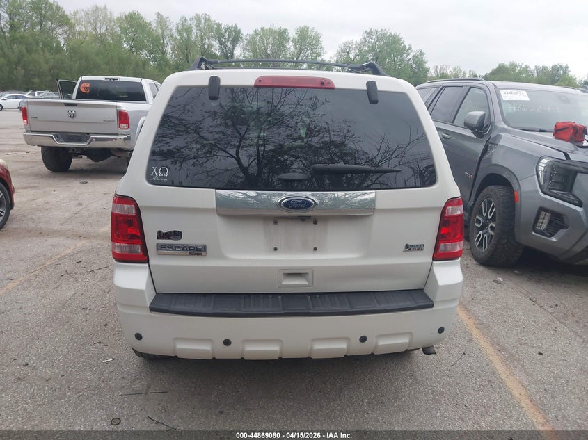 2012 Ford Escape 3.0 Limited white Lot 111044869080 Vin 1FMCU0EG8CKC63557